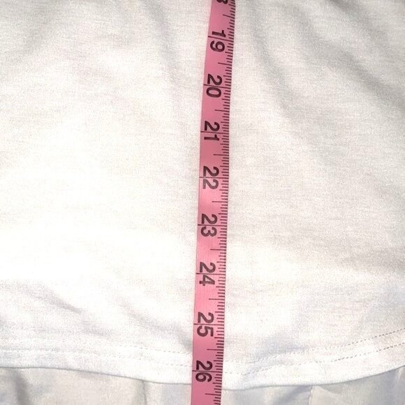 White Long Sleeve Top With Button Detail 3XL - Picture 6 of 9